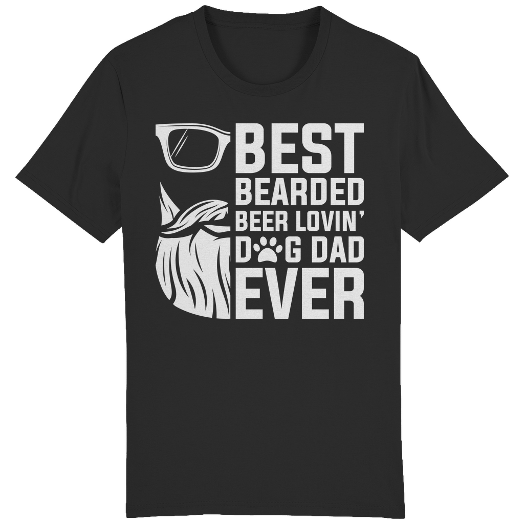 ST/ST Creator T-Shirt Best Bearded Beer lovin´Dog Dad Ever