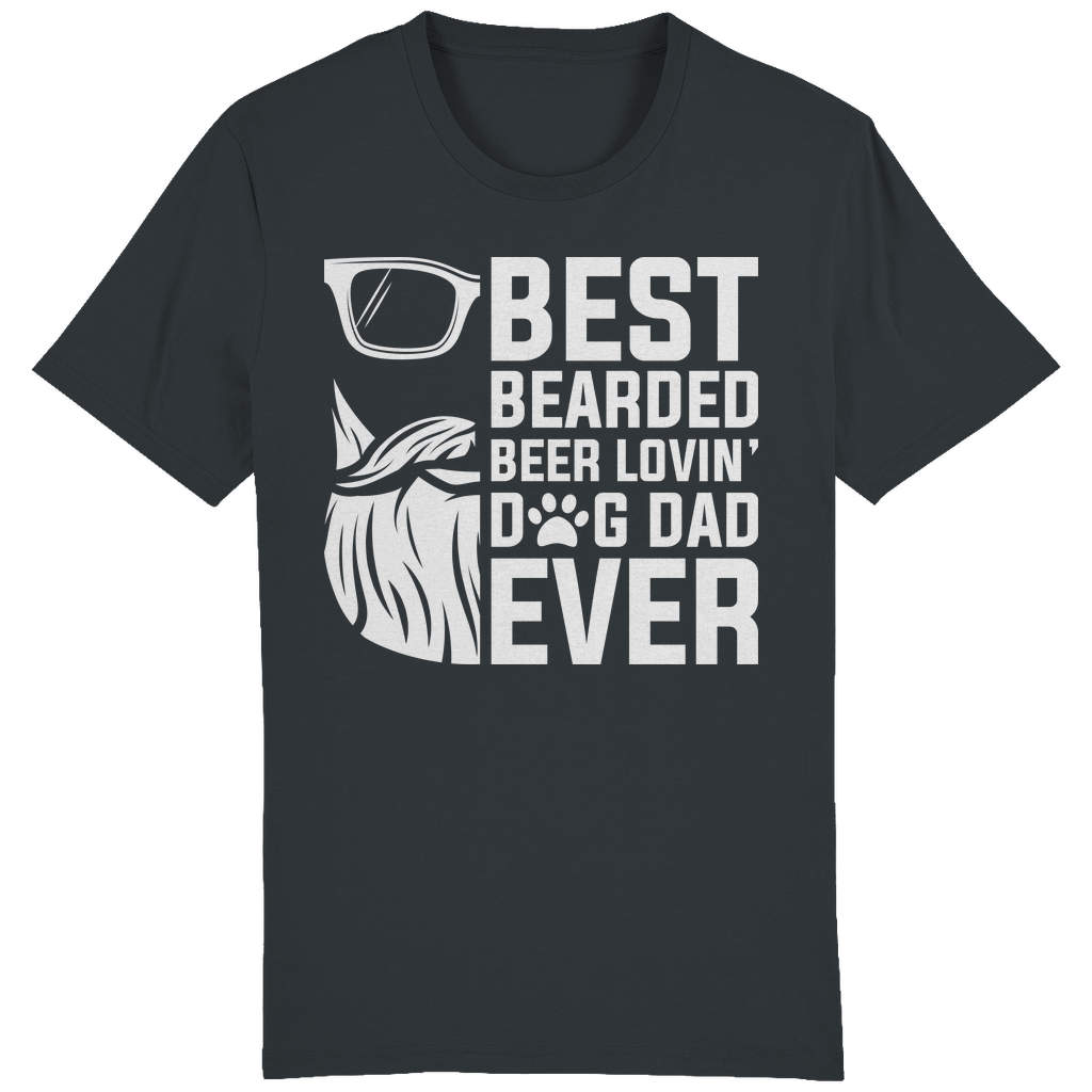 ST/ST Creator T-Shirt Best Bearded Beer lovin´Dog Dad Ever