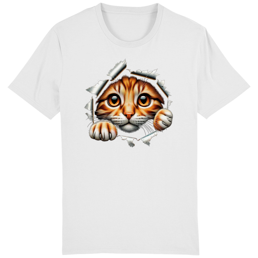 ST/ST Creator T-Shirt Katze Riss