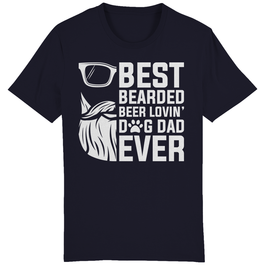 ST/ST Creator T-Shirt Best Bearded Beer lovin´Dog Dad Ever