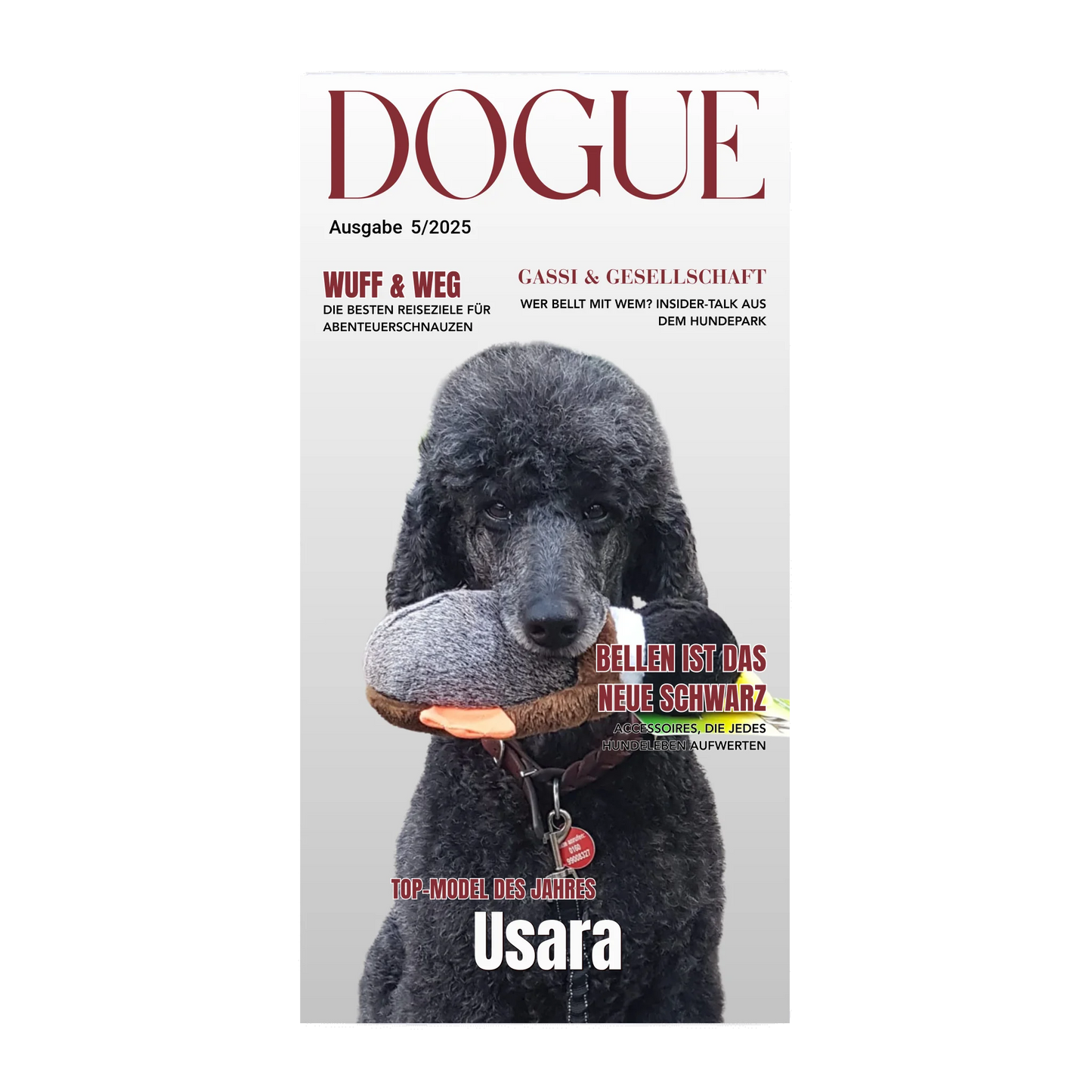 Personalisierbares Handtuch "DOGUE"