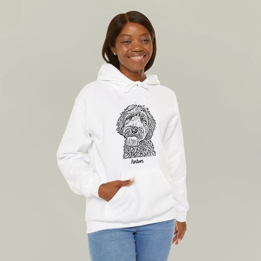 Mach dein Haustier zu einem Kunstwerk – als Hoodie