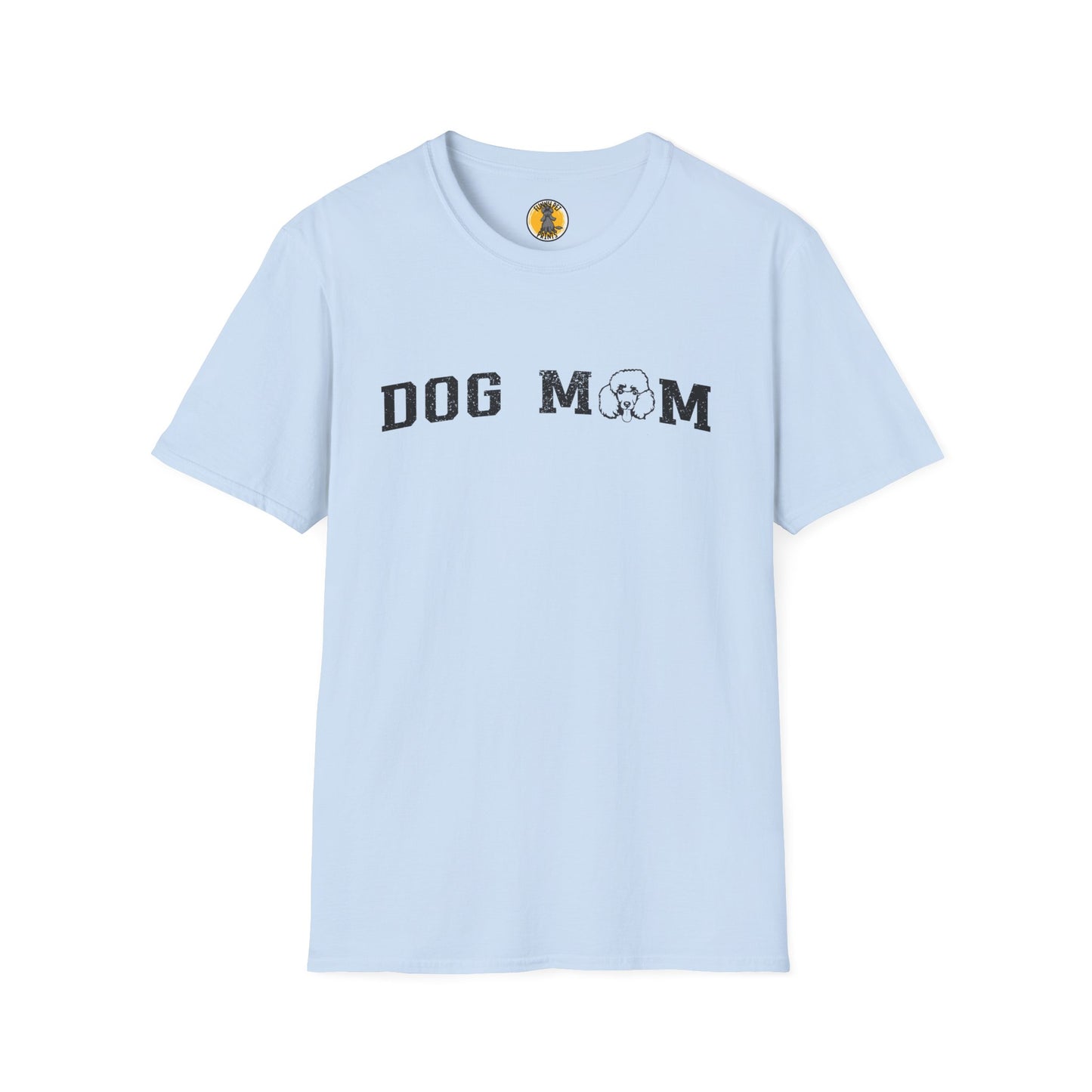 Pudel Dog Mom, Unisex Softstyle T-Shirt – Perfekt für Hundeliebhaber und als Geschenkidee