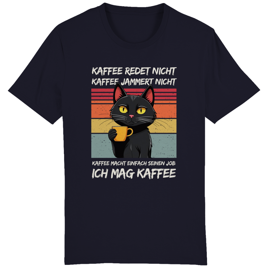 ST/ST Creator T-Shirt Lustiges Katzen T-Shirt für Katzen- und Kaffeefreunde