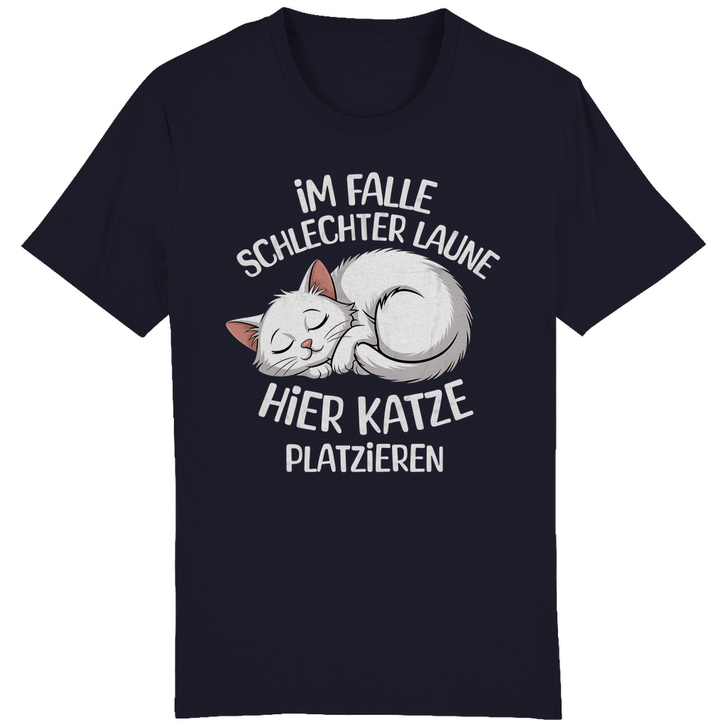 ST/ST Creator T-Shirt Im Falle schlechter Laune Katze hier platzieren