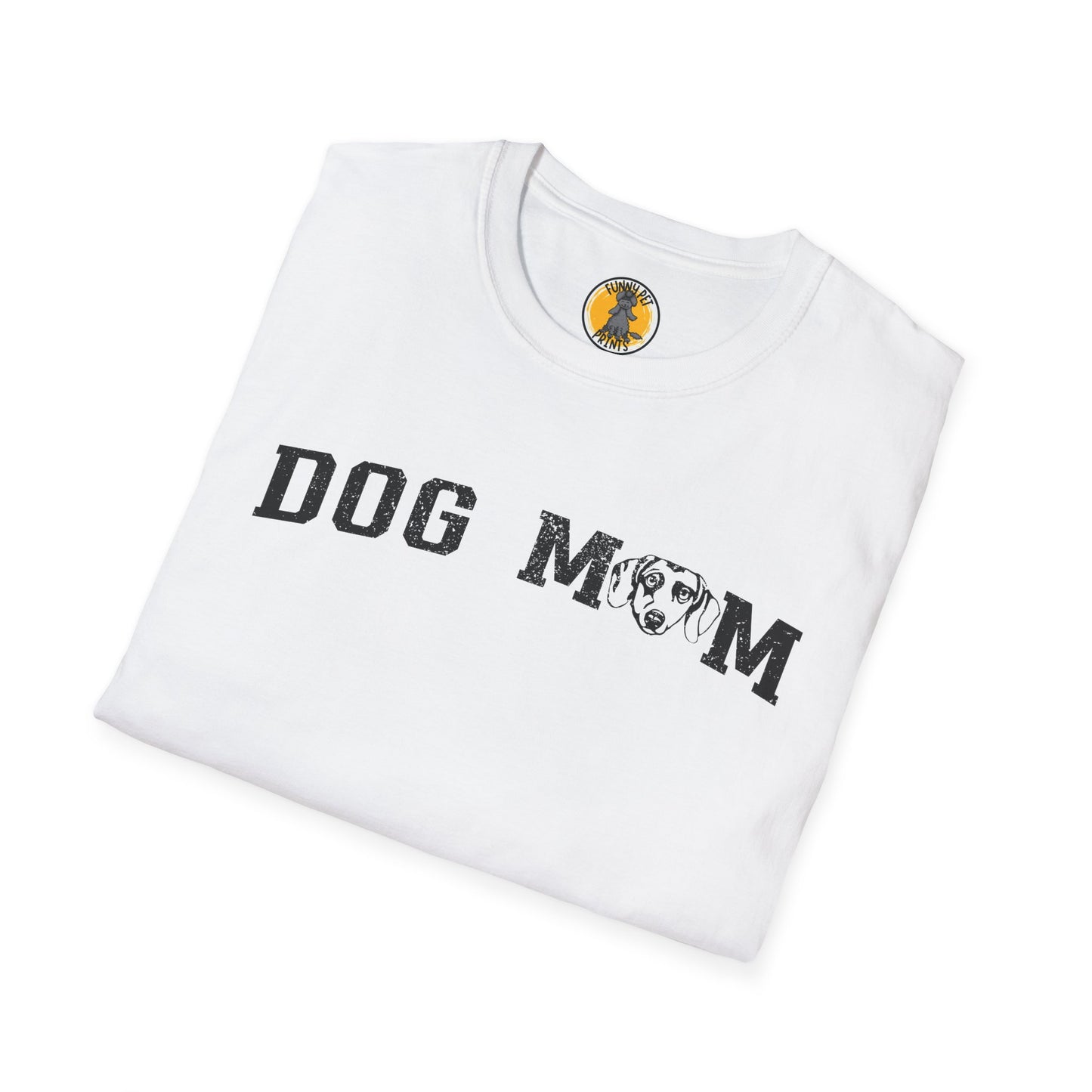 Dackel Dog Mom Unisex Softstyle T-Shirt - Perfekt für Dackelmamas