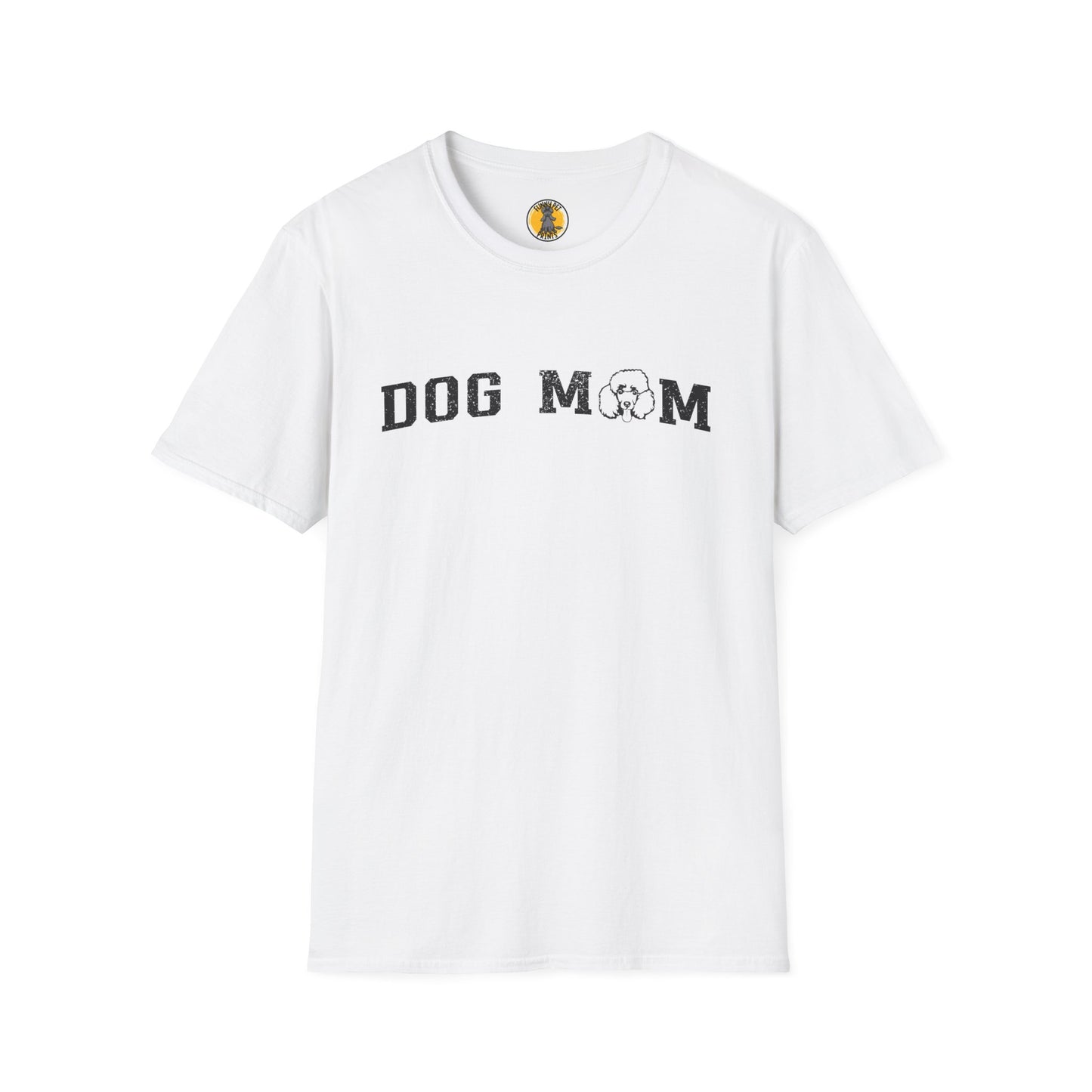 Pudel Dog Mom, Unisex Softstyle T-Shirt – Perfekt für Hundeliebhaber und als Geschenkidee