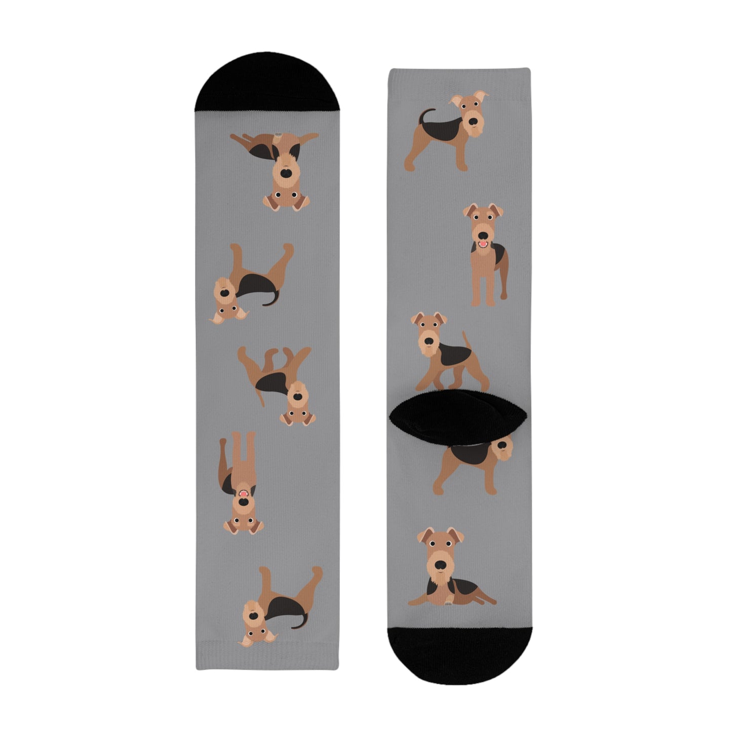 Airedale Socken, Sublimation Crew Socks (EU)