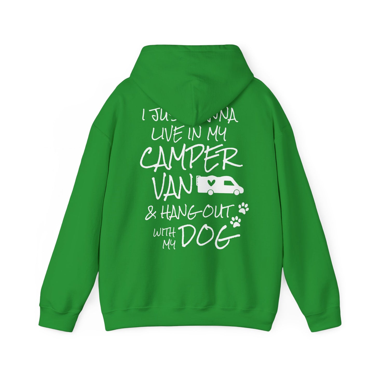 Camping Hoodie, Hoodie für Camping- und Hundefreunde, Unisex Heavy Blend™ Hooded Sweatshirt