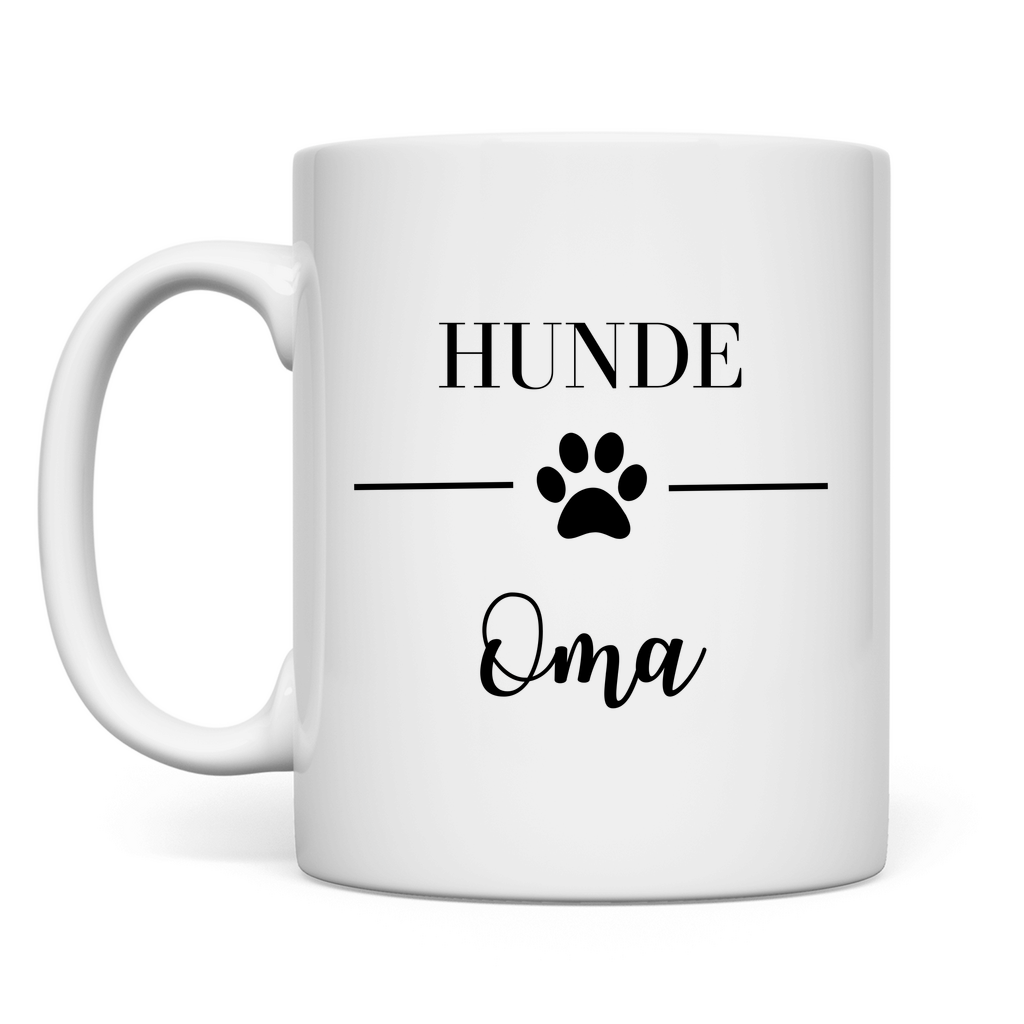 Tasse Hunde.Oma