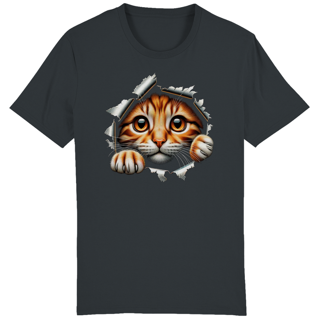 ST/ST Creator T-Shirt Katze Riss