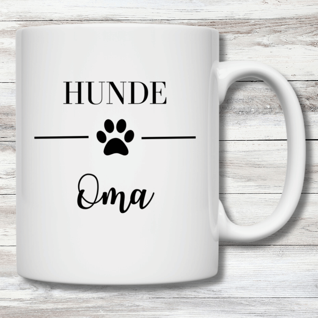 Tasse Hunde.Oma