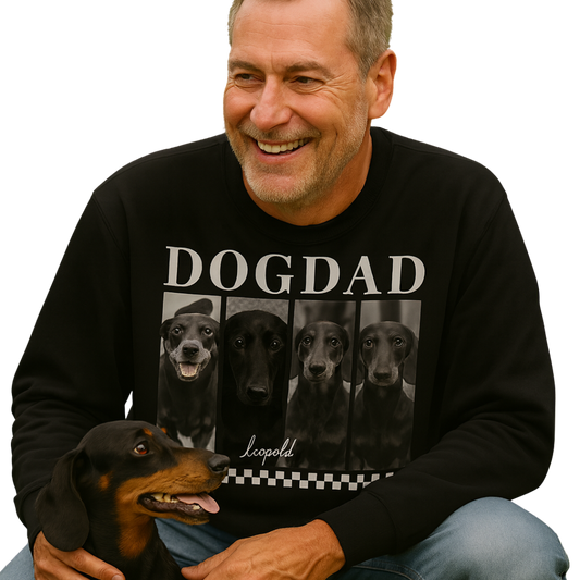 Personalisiertes Sweatshirt mit deinem Hund "DOGDAD"