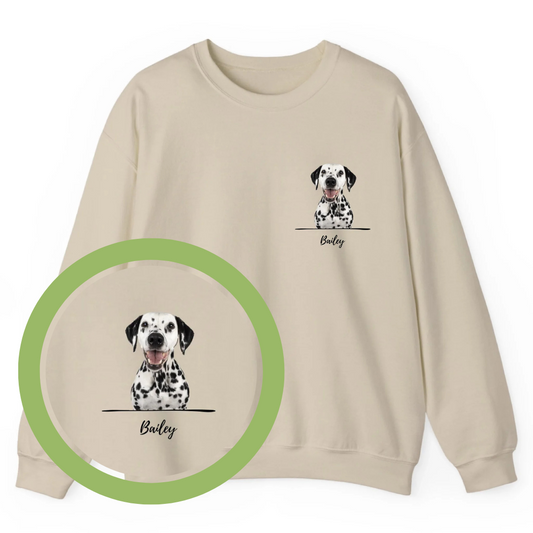 Dein Haustier auf dem Sweatshirt