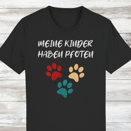 ST/ST Creator T-Shirt Meine Kinder haben Pfoten