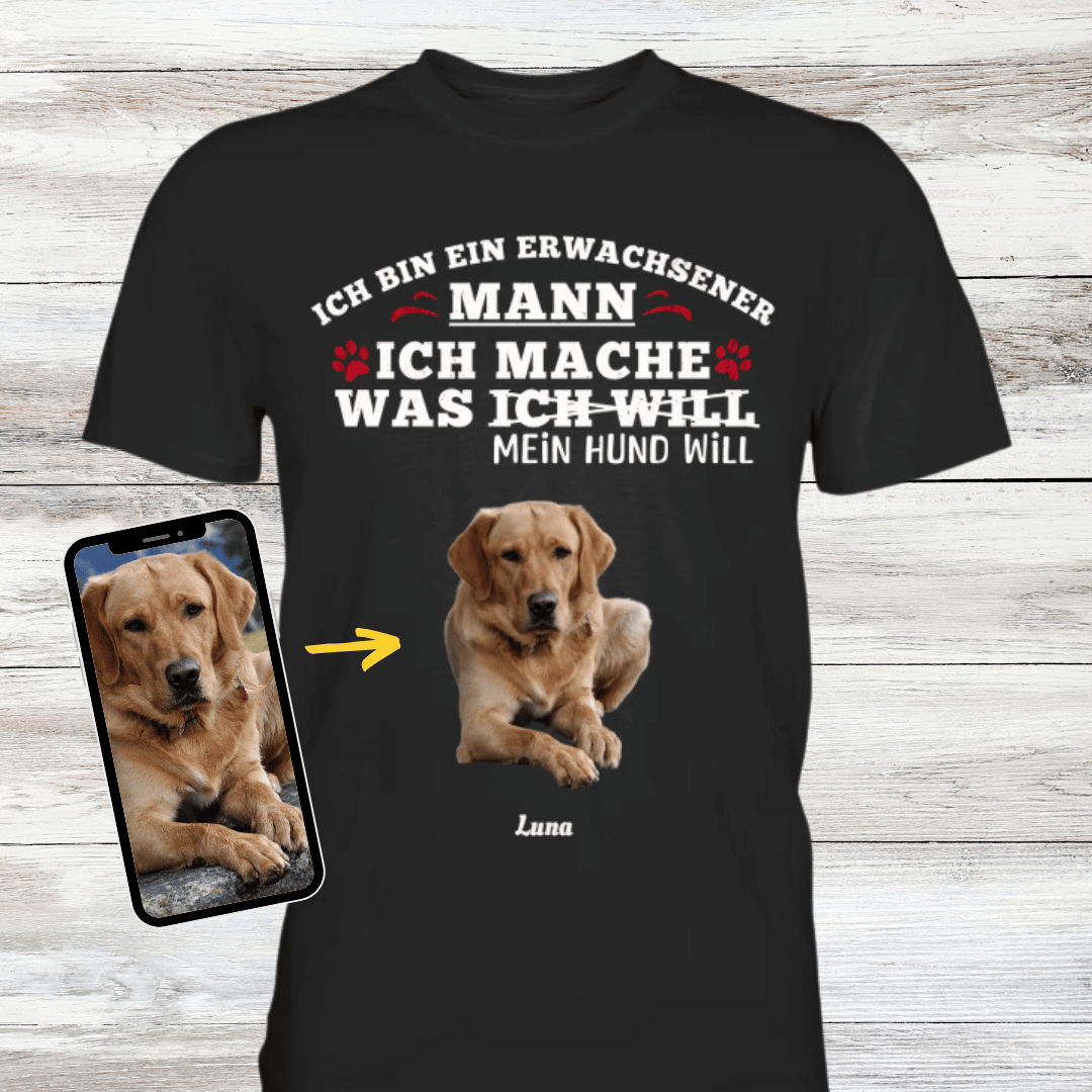 Ich bin ein erwachsener Mann. Ich mach was ich will - Premium Shirt