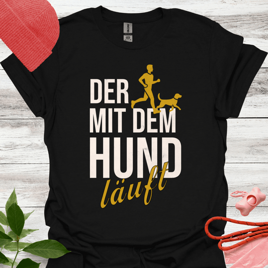 T-Shirt für Hundeliebhaber, Jogging T-Shirt, Unisex Softstyle T-Shirt