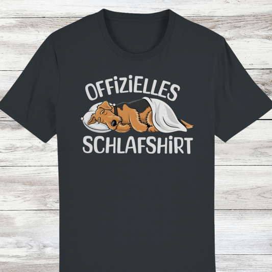 Organic Creator T-Shirt Schlafshirt Airedale Terrier