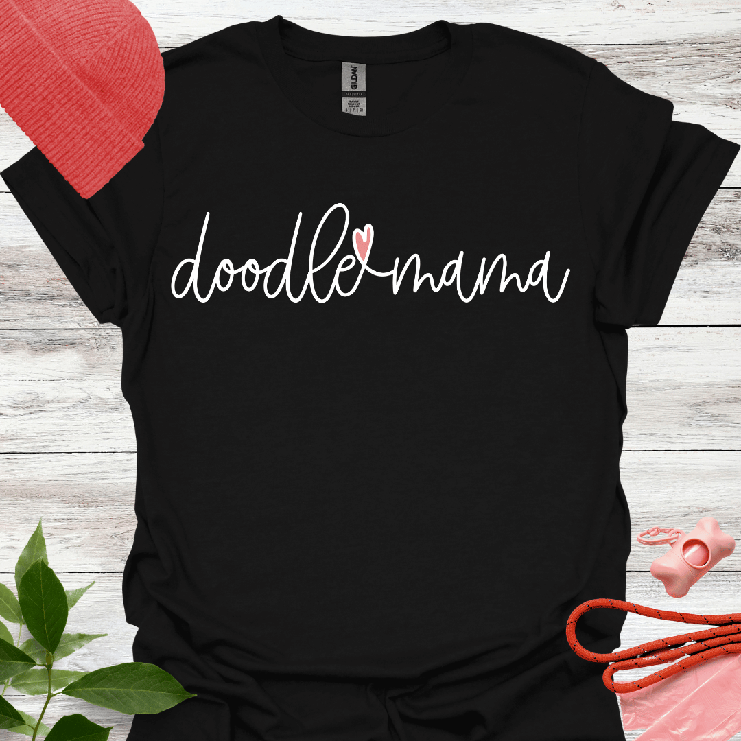 Doodle Mama. T-Shirt für Doodle Liebhaberinnen. Unisex Softstyle T-Shirt
