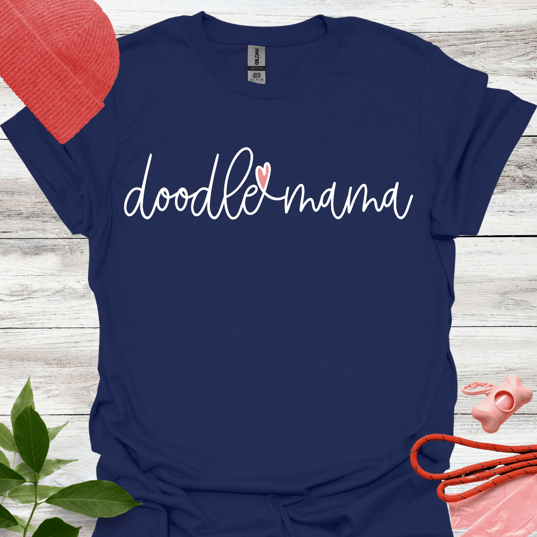 Doodle Mama. T-Shirt für Doodle Liebhaberinnen. Unisex Softstyle T-Shirt