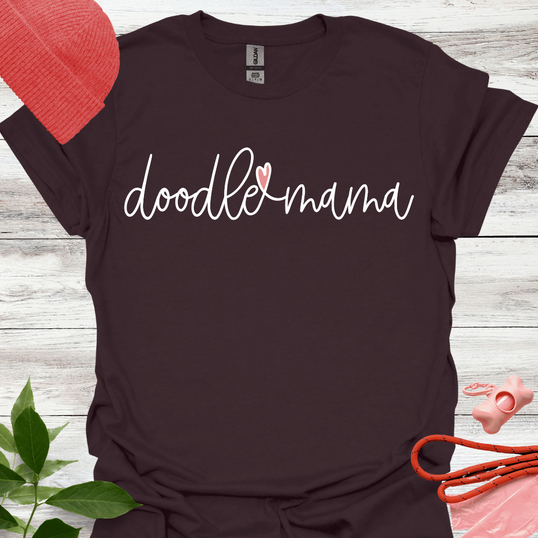 Doodle Mama. T-Shirt für Doodle Liebhaberinnen. Unisex Softstyle T-Shirt