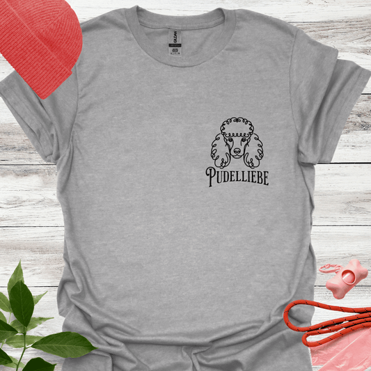 Pudelliebe, T-Shirt für Pudelliebhaber,  Unisex Softstyle T-Shirt
