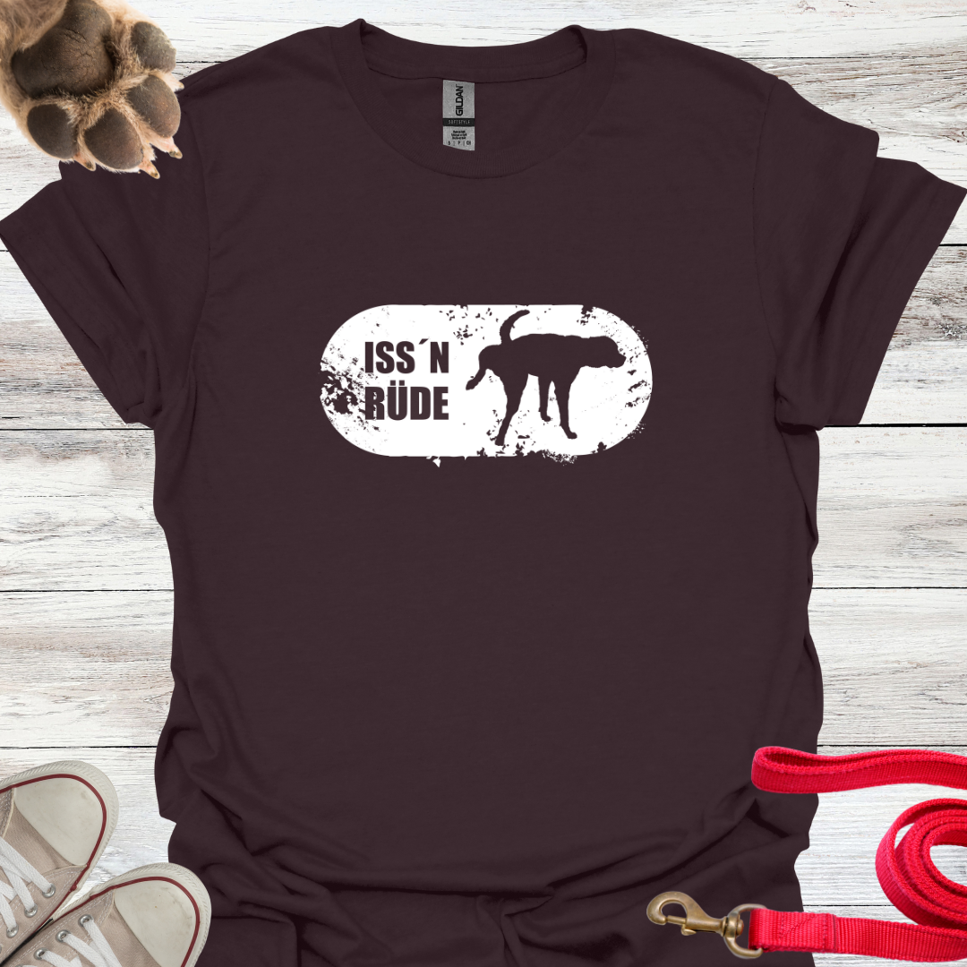 Issn Rüde, Lustiges T-Shirt für Hundeliebhaber, Unisex Softstyle T-Shirt