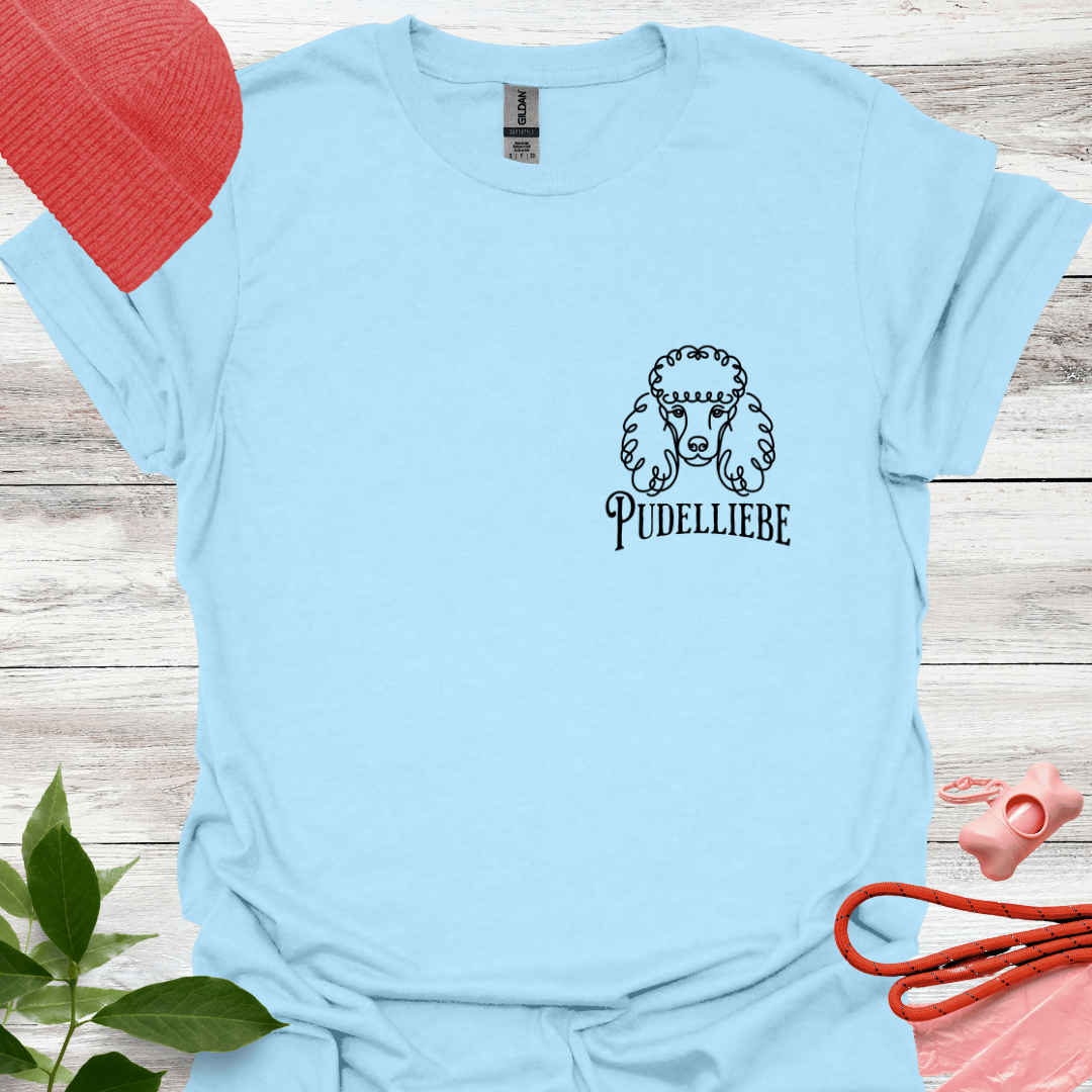 Pudelliebe, T-Shirt für Pudelliebhaber,  Unisex Softstyle T-Shirt