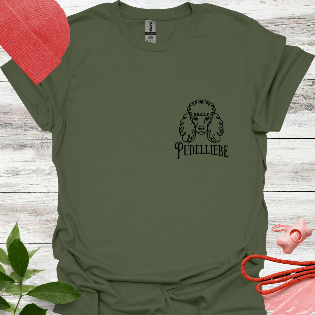 Pudelliebe, T-Shirt für Pudelliebhaber,  Unisex Softstyle T-Shirt