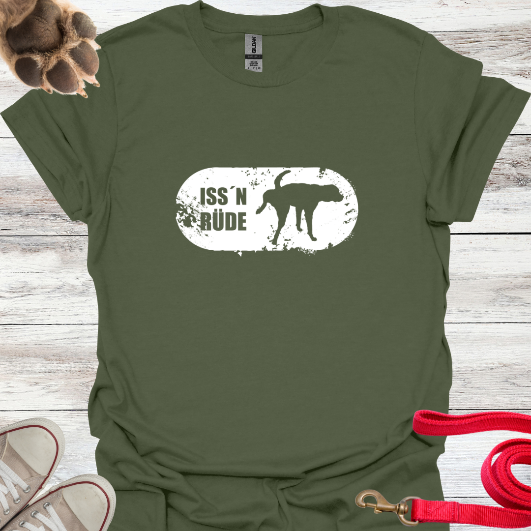 Issn Rüde, Lustiges T-Shirt für Hundeliebhaber, Unisex Softstyle T-Shirt
