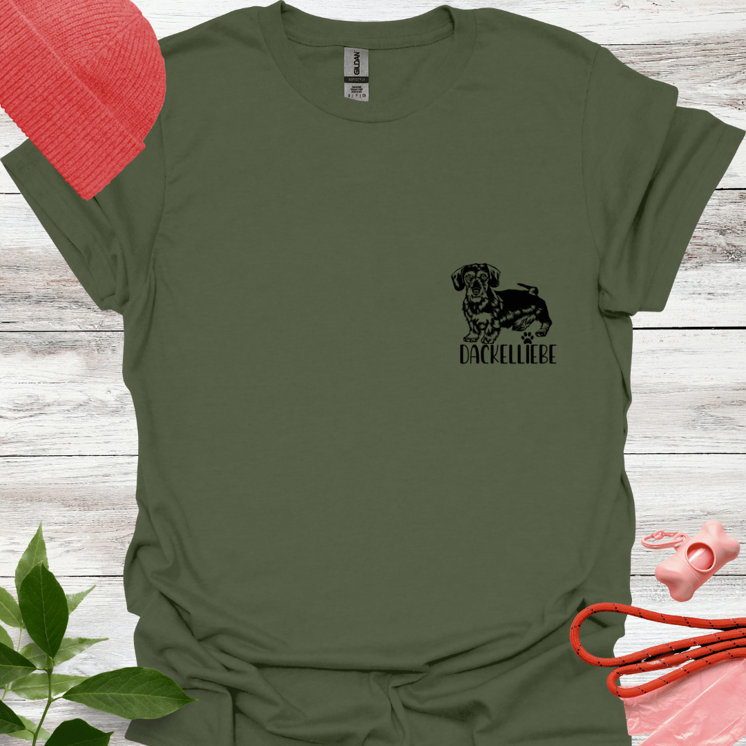 T-Shirt für Dackelliebhaber, Dackelliebe, Unisex Softstyle T-Shirt