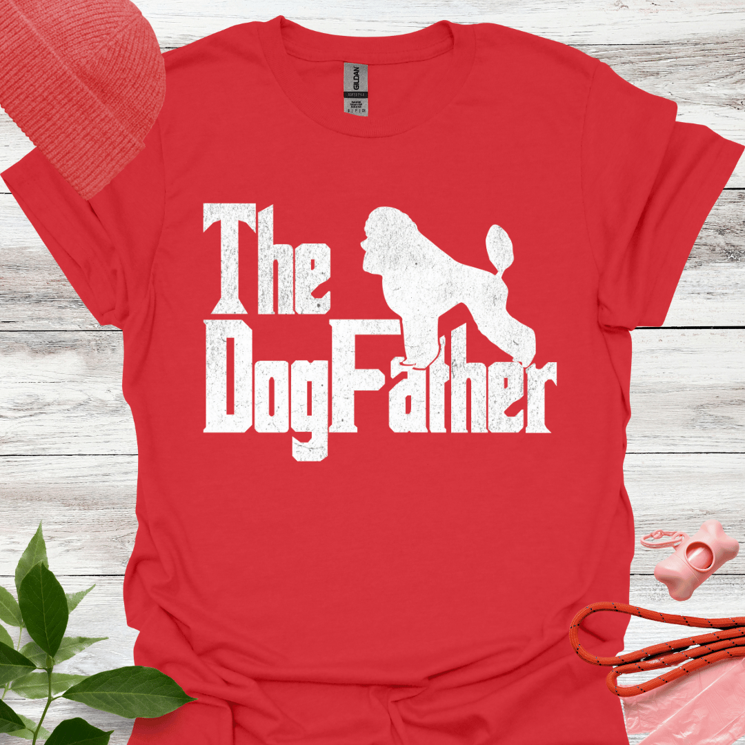 The Dogfather, T-Shirt für Pudelliebhaber, Unisex Softstyle T-Shirt