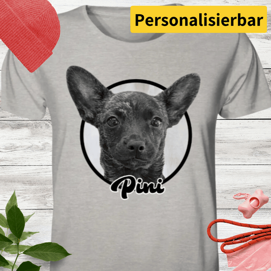 Organic Shirt - Dein Haustier auf dem Shirt - personalisierbar - Organic Shirt