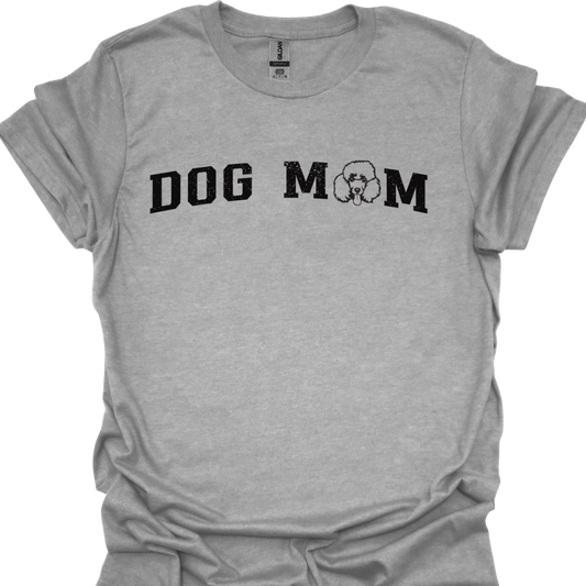 "Pudel Dog Mom" T-Shirt – Perfekt für Pudelliebhaber