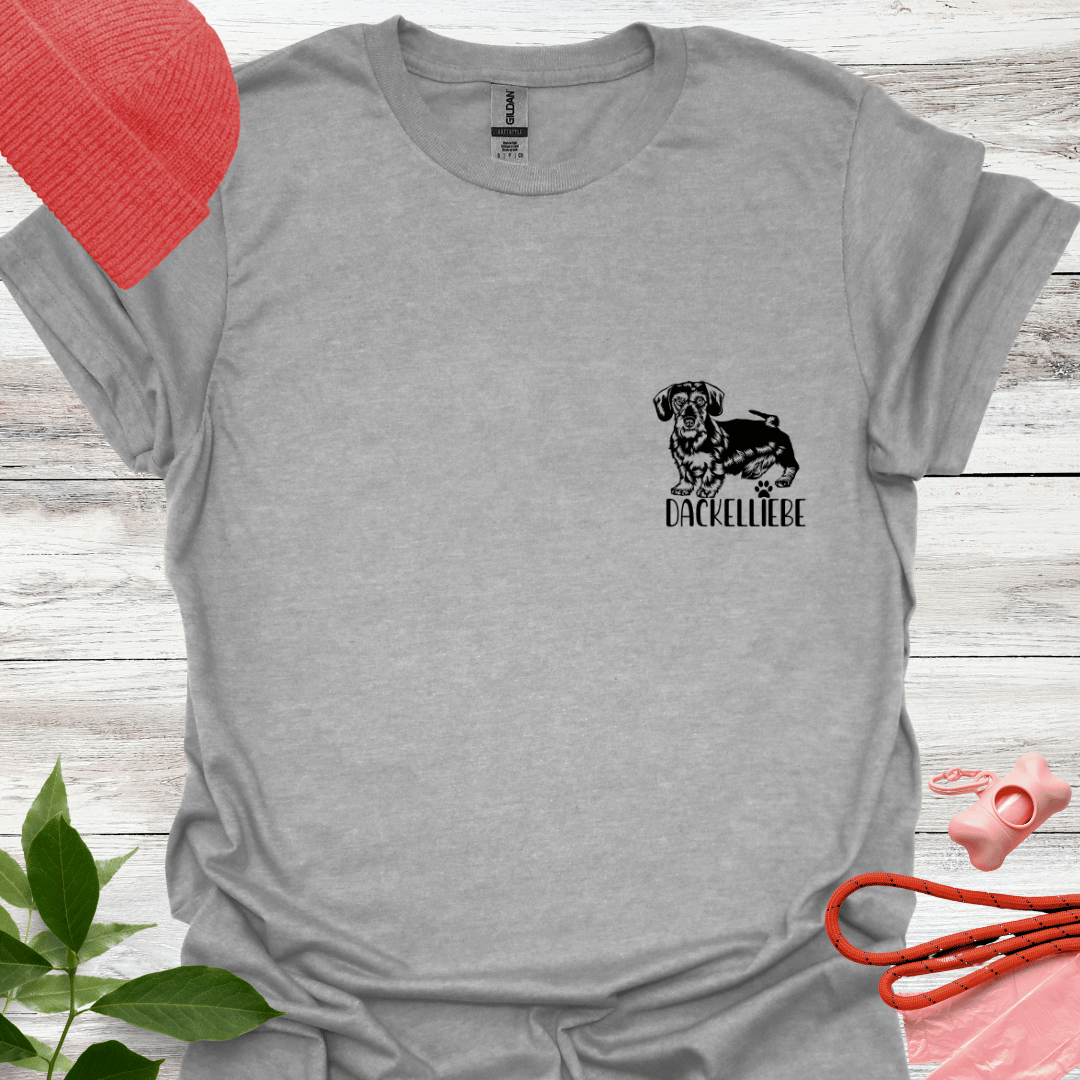 T-Shirt für Dackelliebhaber, Dackelliebe, Unisex Softstyle T-Shirt