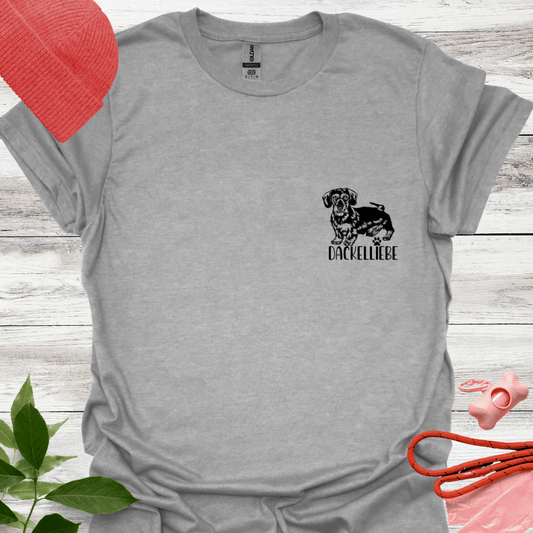 T-Shirt für Dackelliebhaber, Dackelliebe, Unisex Softstyle T-Shirt