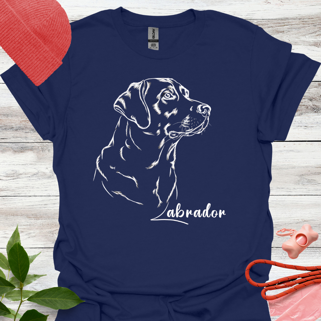 T-Shirt für Labradorliebhaber, Unisex Softstyle T-Shirt