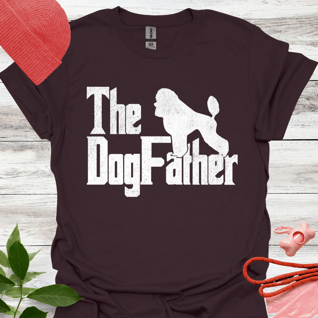The Dogfather, T-Shirt für Pudelliebhaber, Unisex Softstyle T-Shirt