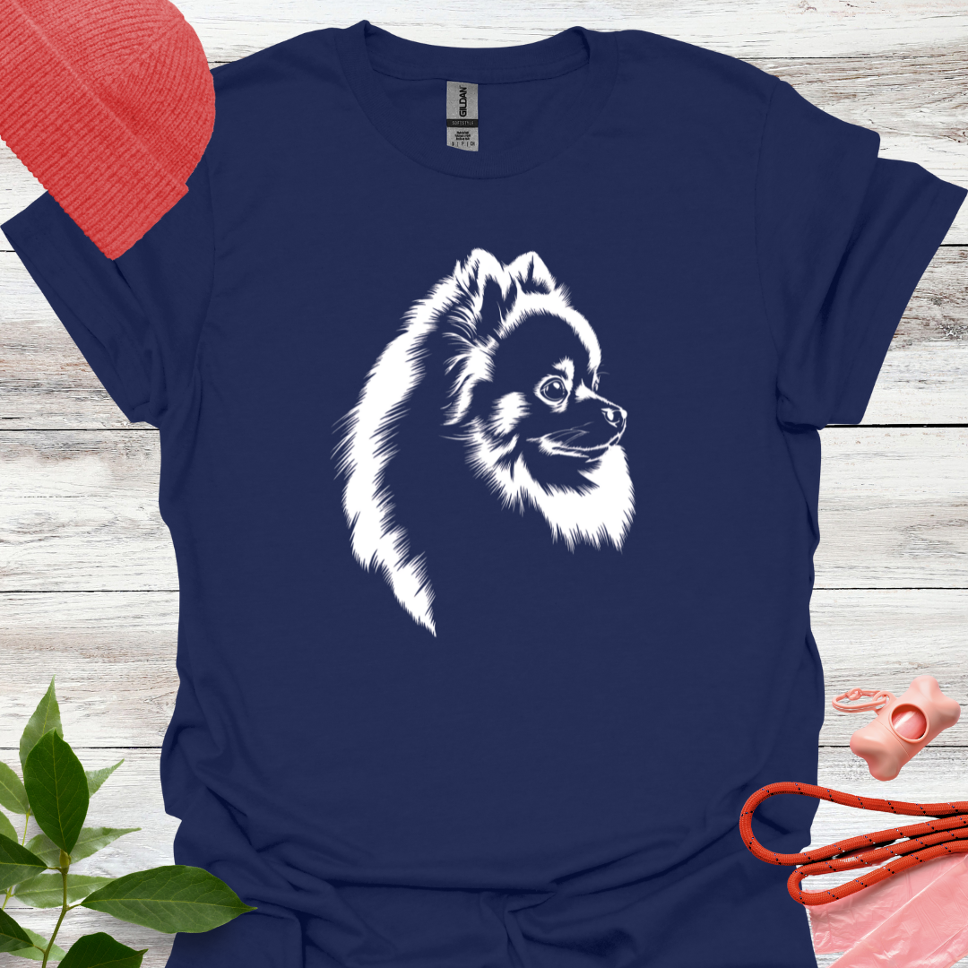 T-Shirt für Pomeranian Liebhaber, Unisex Softstyle T-Shirt