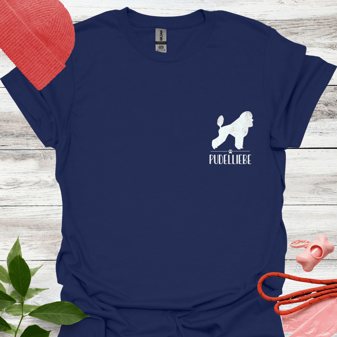 T-Shirt für Pudelliebhaber, Pudelliebe, Unisex Softstyle T-Shirt