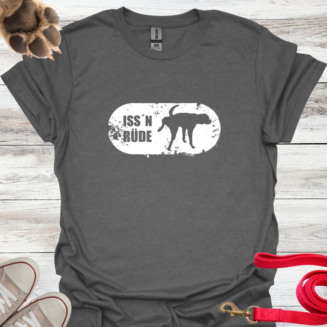 Issn Rüde, Lustiges T-Shirt für Hundeliebhaber, Unisex Softstyle T-Shirt