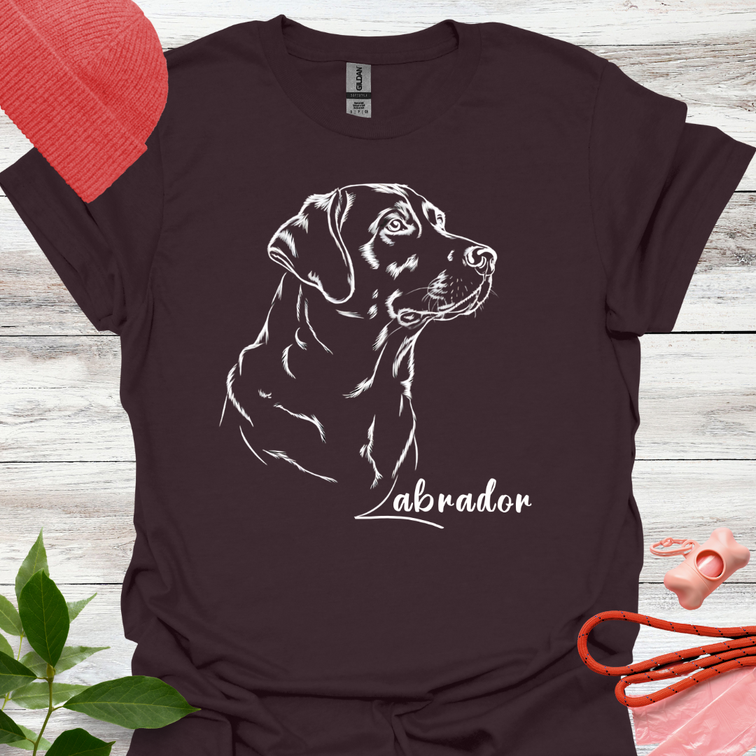 T-Shirt für Labradorliebhaber, Unisex Softstyle T-Shirt