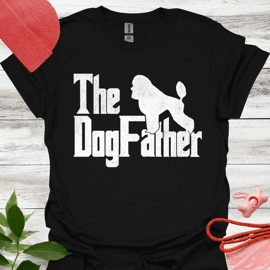 The Dogfather, T-Shirt für Pudelliebhaber, Unisex Softstyle T-Shirt