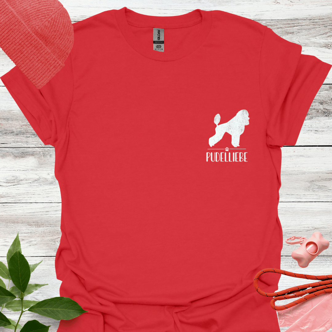 T-Shirt für Pudelliebhaber, Pudelliebe, Unisex Softstyle T-Shirt