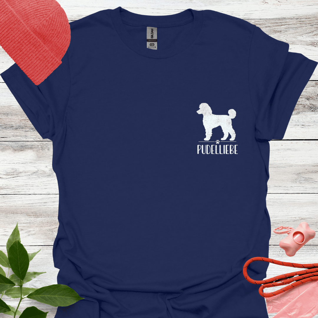 T-Shirt für Pudelliebhaber, Pudelliebe, Unisex Softstyle T-Shirt