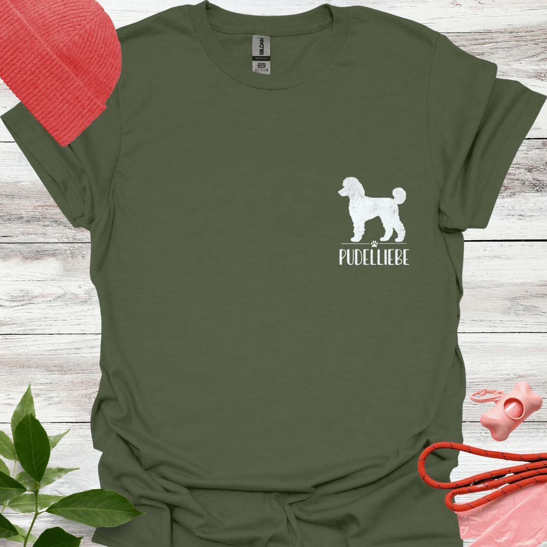 T-Shirt für Pudelliebhaber, Pudelliebe, Unisex Softstyle T-Shirt