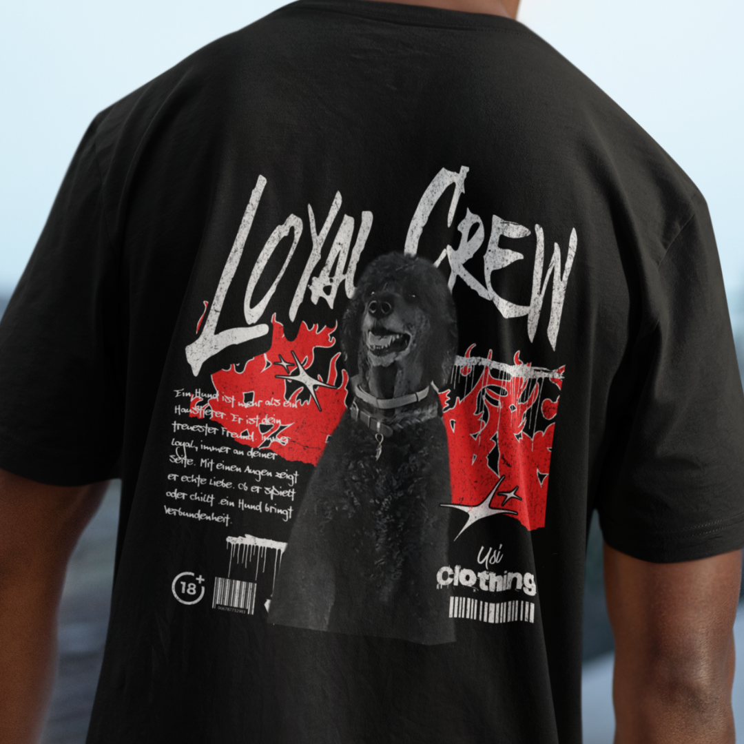 Organic Shirt - Loyal Crew - personalisierbar - Organic Shirt