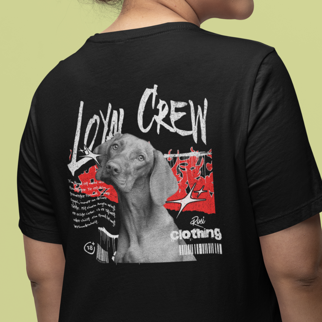 Organic Shirt - Loyal Crew - personalisierbar - Organic Shirt