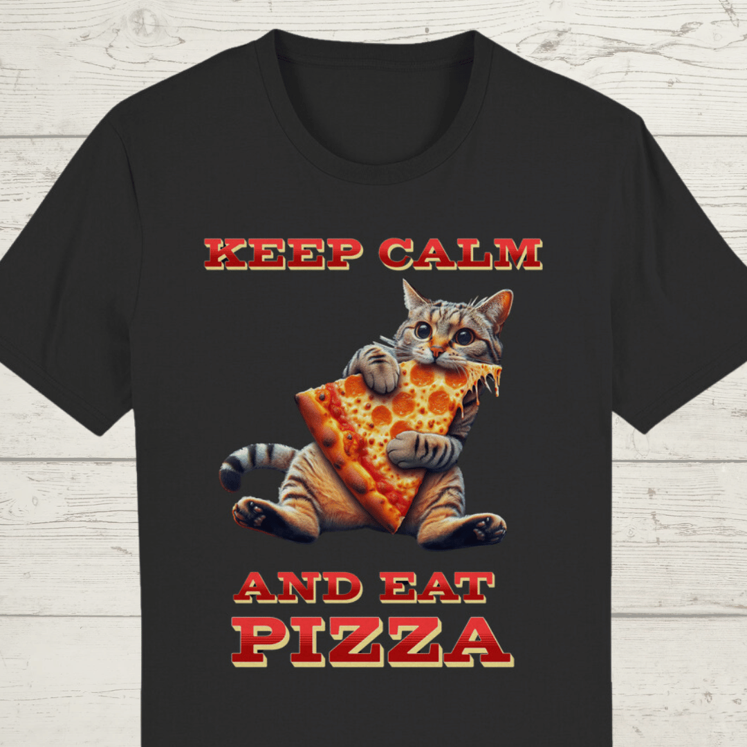 ST/ST Creator T-Shirt Keep calm and eat pizza