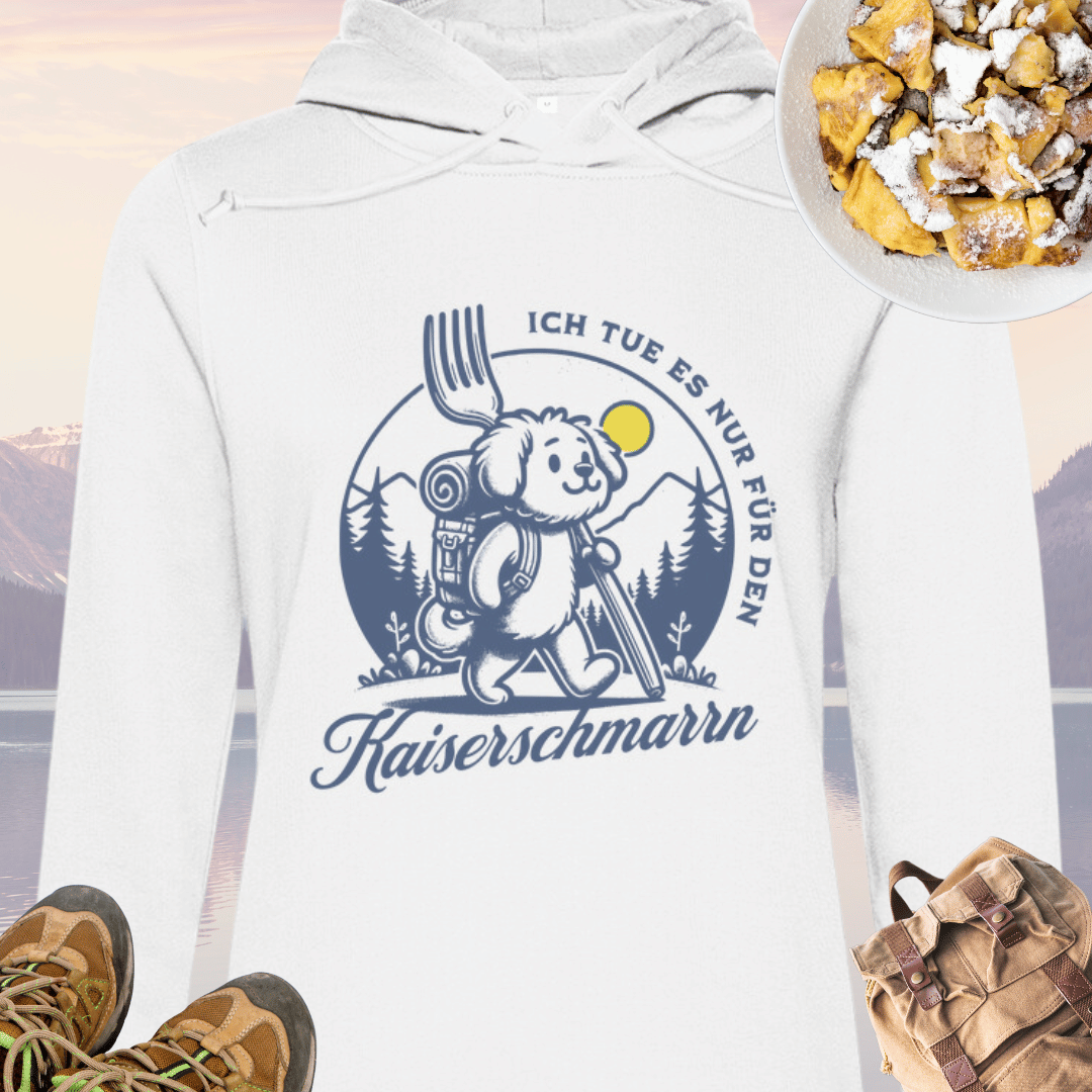 Damen Premium Bio Hoodie Ich tue es nur für den Kaiserschmarrn